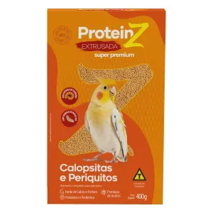 Ração Extrusada para Calopsita e Periquitos Zootekna - 400 g Ração Extrusada para Calopsita e Periquitos Zootekna - 400 g