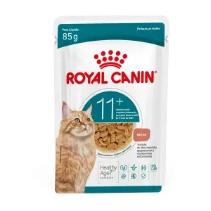 Ração Úmida Royal Canin Ageing 11+ Gatos Adultos - 85 g Ração Úmida Royal Canin Ageing 11+ Gatos Adultos - 85 g