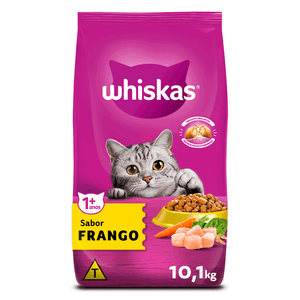 Ração Whiskas Gatos Adultos Frango Ração Whiskas Gatos Adultos Frango