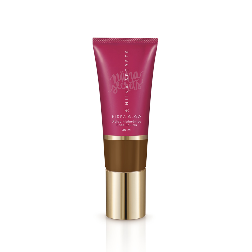 Base Líquida Niina Secrets Hidra Glow Cor 90 30ml Base Líquida Niina Secrets Hidra Glow Cor 90 30ml