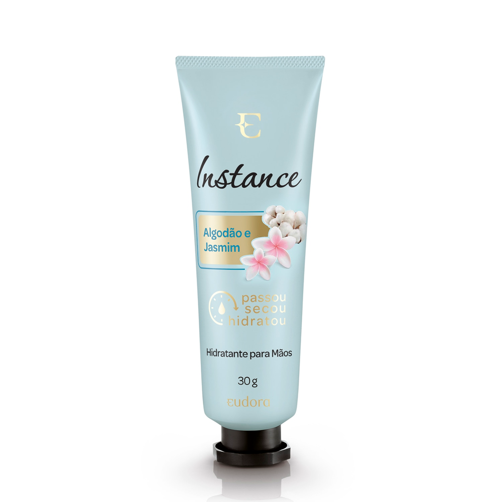 Creme Hidratante para Mãos Instance Algodão e Jasmim 30g Creme Hidratante para Mãos Instance Algodão e Jasmim 30g