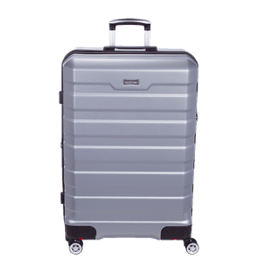 Mala de Viagem Grande com Rodas 360° Wheeless 1T - Cinza Grafite