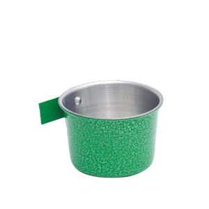 Caneca com Aba para Pássaros Tudo Pet Verde Caneca com Aba para Pássaros Tudo Pet Verde