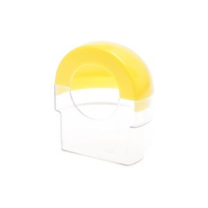 Comedouro para Pássaros Roller Tudo Pet Amarelo - Único Comedouro para Pássaros Roller Tudo Pet Amarelo - Único