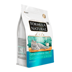 Ração Fórmula Natural Life Gatos Castrados Salmão Ração Fórmula Natural Life Gatos Castrados Salmão