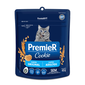 Cookie Premier Gatos Adultos Original - 40 g Cookie Premier Gatos Adultos Original - 40 g
