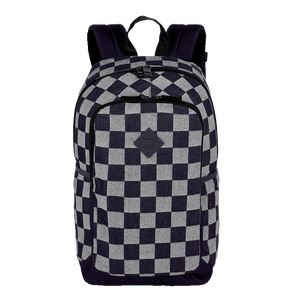 Mochila Sestini Magic - Jeans Xadrez Azul Mochila Sestini Magic - Jeans Xadrez Azul