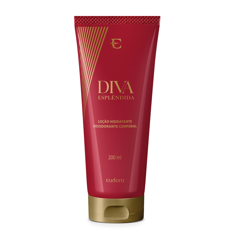 Loção Hidratante Desodorante Colônia Corporal Diva Esplêndida 200ml Loção Hidratante Desodorante Colônia Corporal Diva Esplêndida 200ml