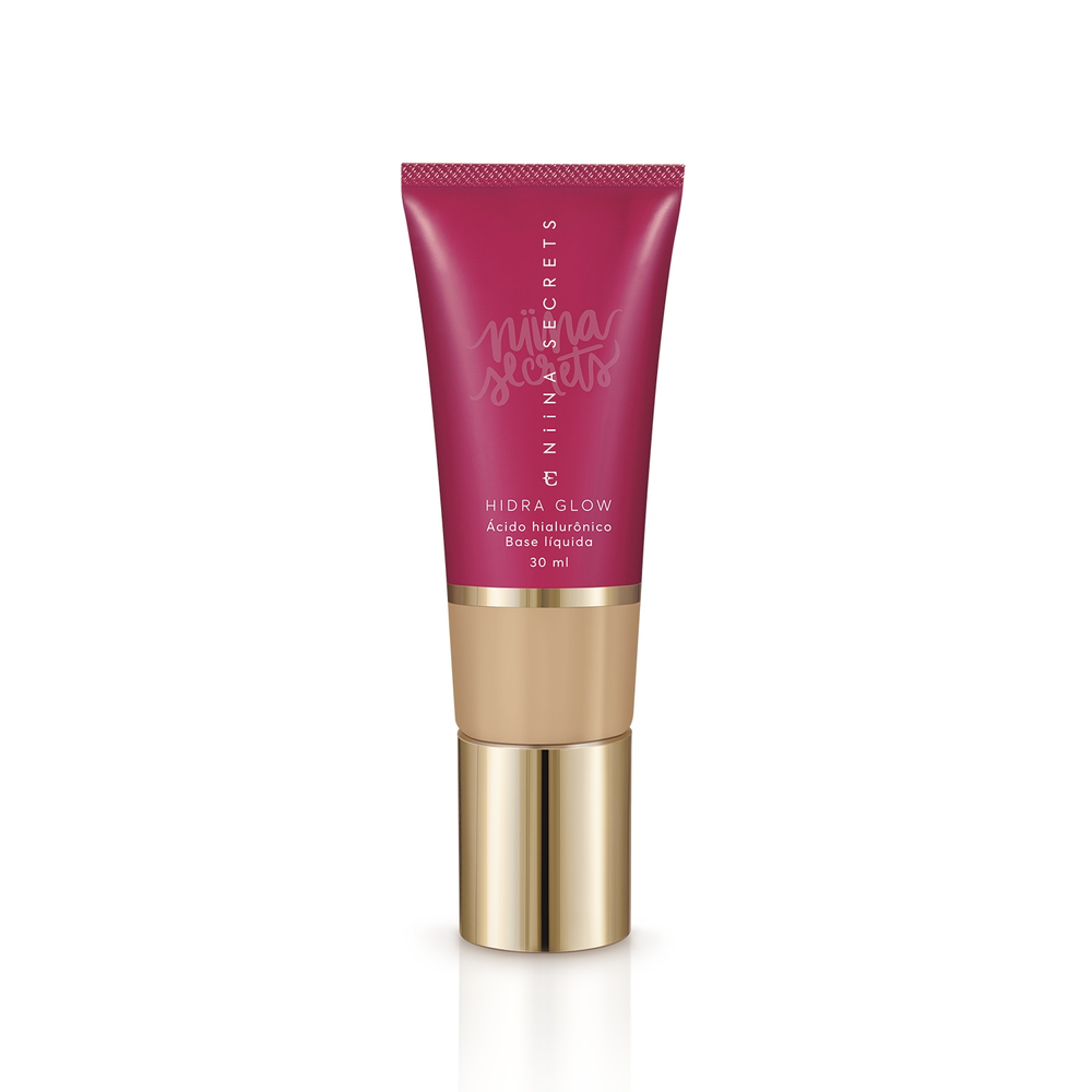 Base Líquida Niina Secrets Hidra Glow Cor 10 30ml Base Líquida Niina Secrets Hidra Glow Cor 10 30ml