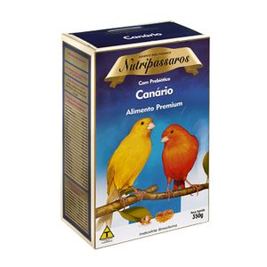 Ração para Canários Nutripássaros - 350 g