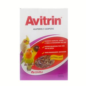 Ração Avitrin para Calopsita e Agapornis Coveli - 500 g Ração Avitrin para Calopsita e Agapornis Coveli - 500 g