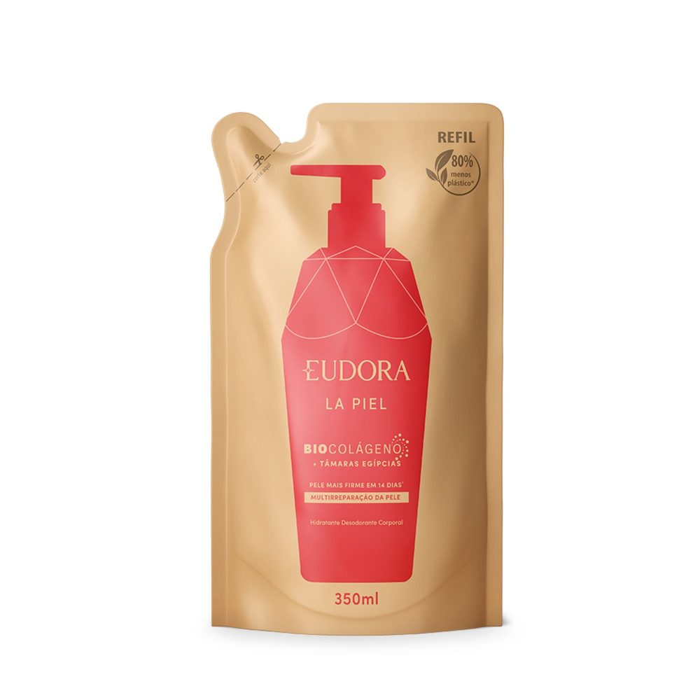 Refil Hidratante Desodorante Corporal La Piel Tâmaras Egípcias 350ml Refil Hidratante Desodorante Corporal La Piel Tâmaras Egípcias 350ml
