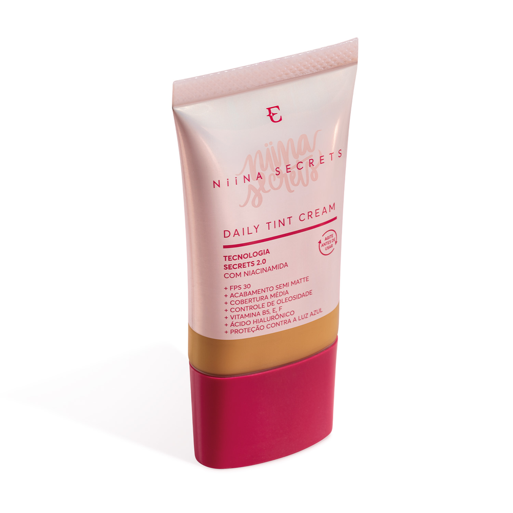 Base Líquida Daily Tint Cream Niina Secrets Cor 70 25ml Base Líquida Daily Tint Cream Niina Secrets Cor 70 25ml
