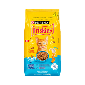 Ração Friskies Gatos Filhotes Frango e Leite Ração Friskies Gatos Filhotes Frango e Leite