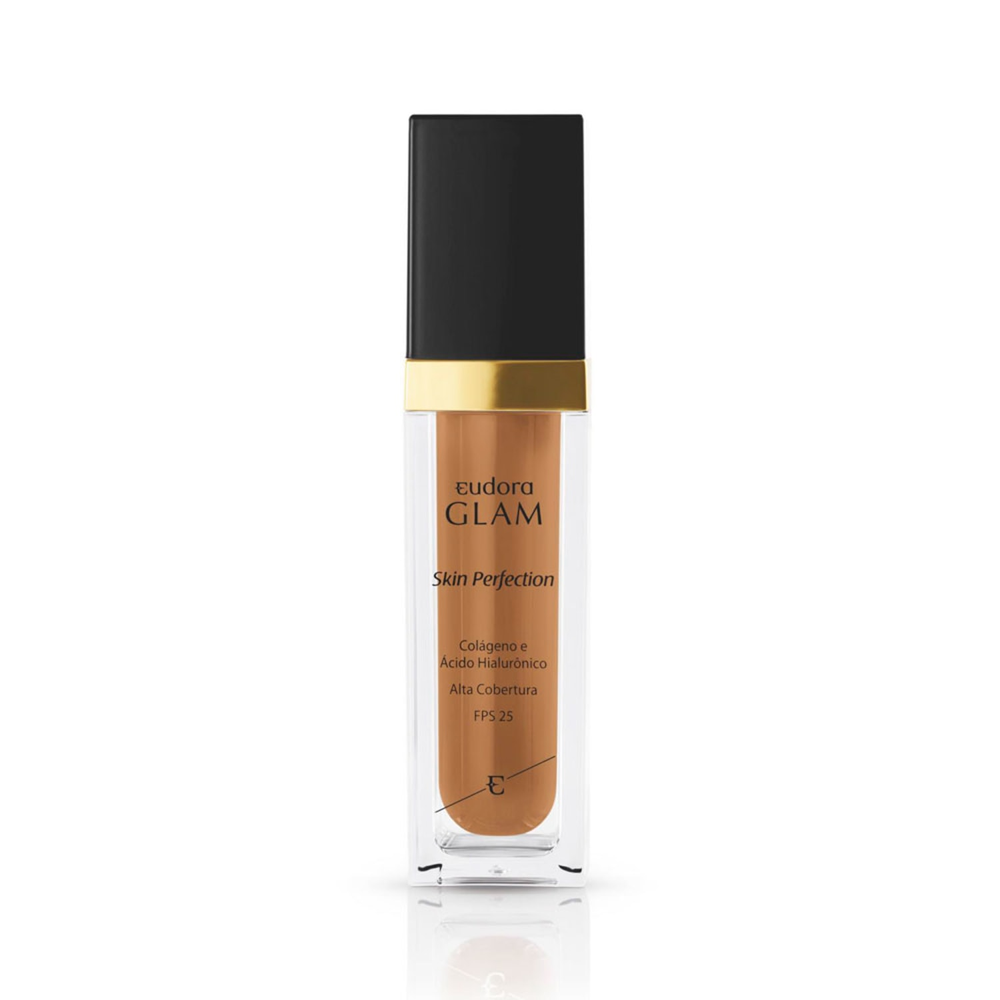 Base Líquida Glam Skin Perfection Cor 60 30ml Base Líquida Glam Skin Perfection Cor 60 30ml