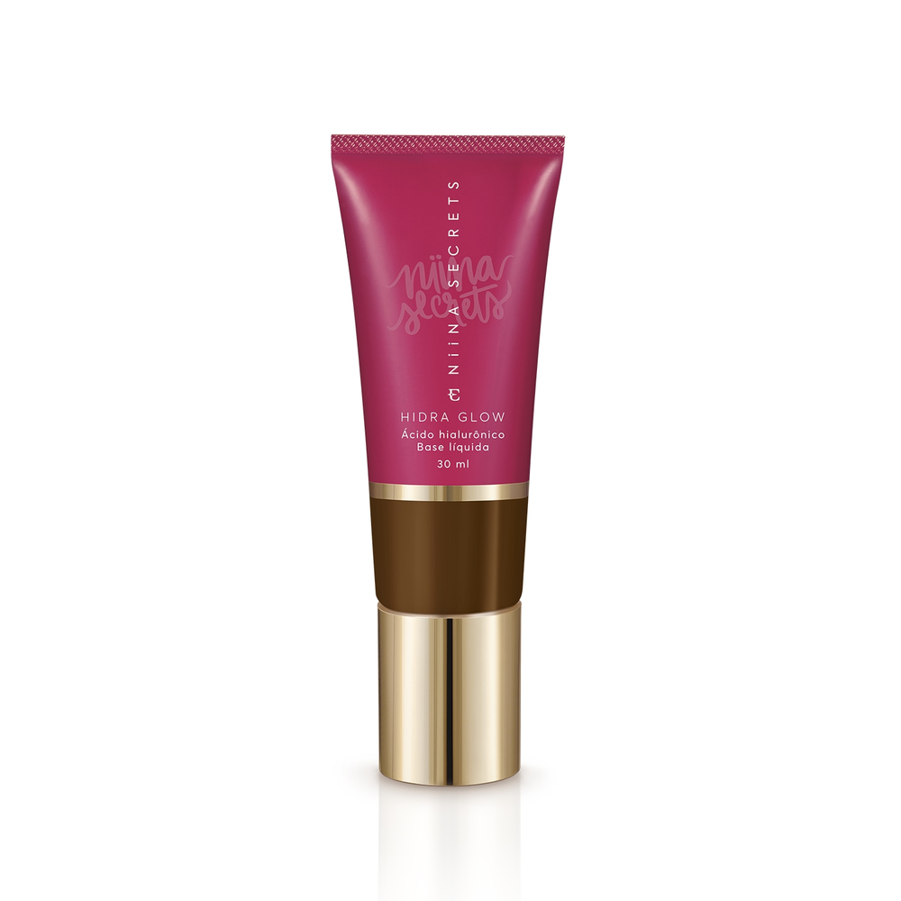 Base Líquida Niina Secrets Hidra Glow Cor 95 30ml Base Líquida Niina Secrets Hidra Glow Cor 95 30ml