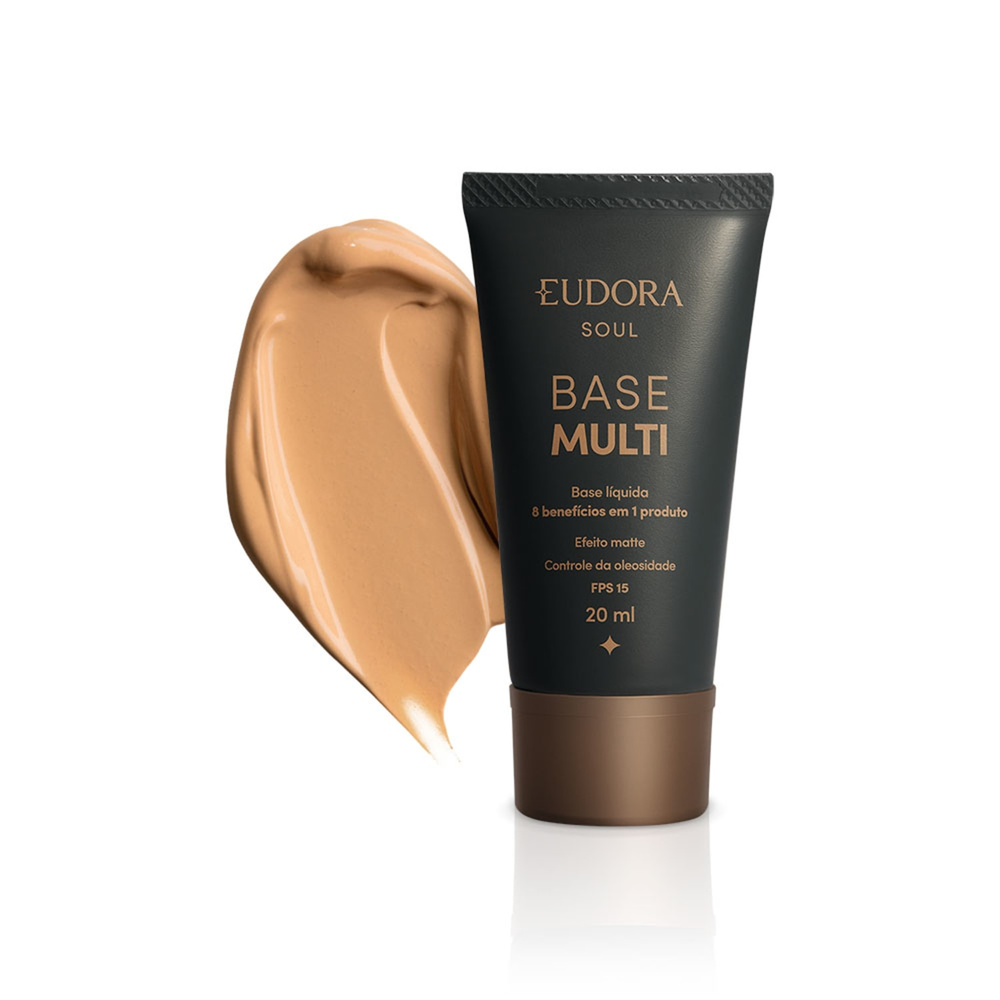 Base Multi 8 em 1 Cor 25 Eudora Soul 20ml Base Multi 8 em 1 Cor 25 Eudora Soul 20ml