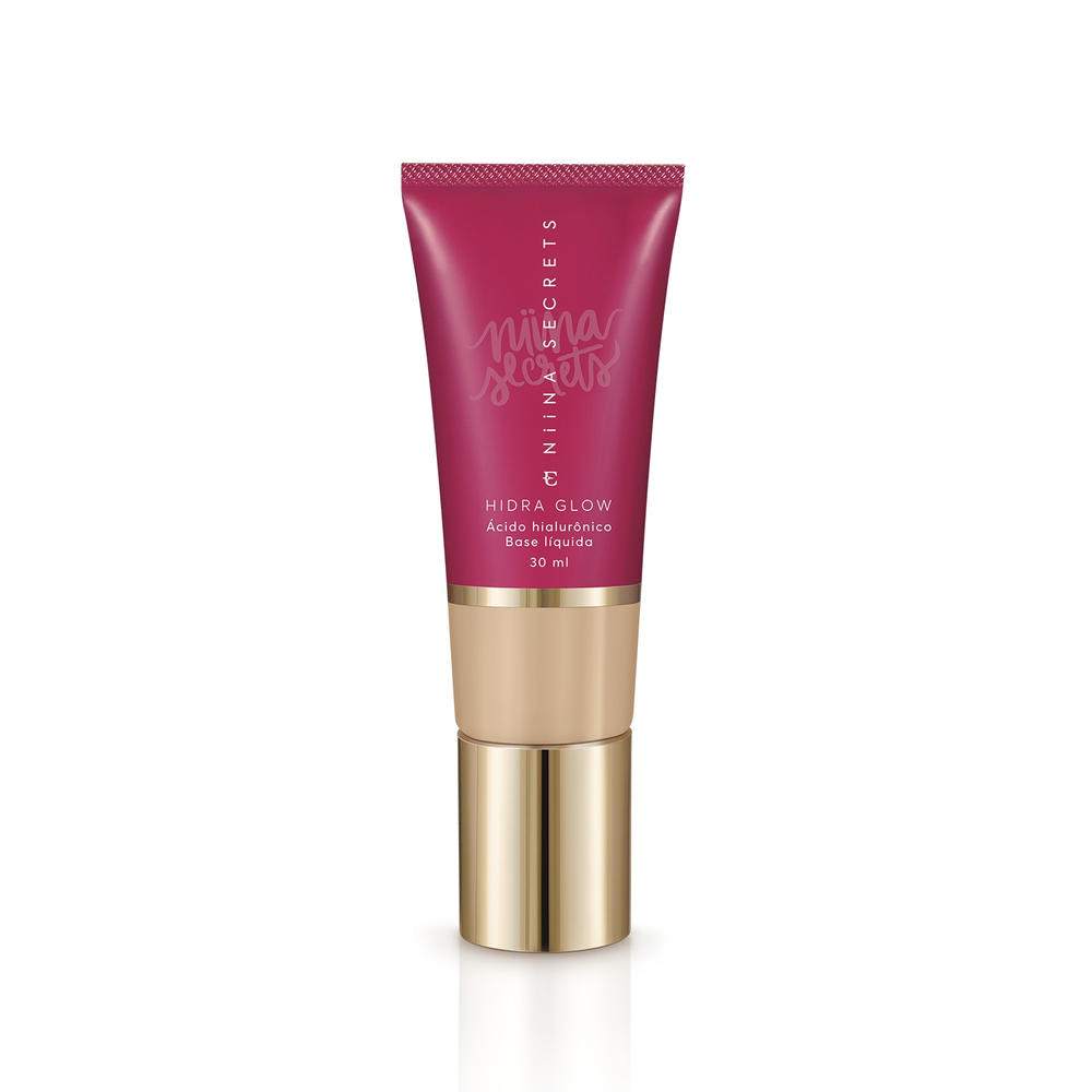Base Líquida Niina Secrets Hidra Glow Cor 05 30ml Base Líquida Niina Secrets Hidra Glow Cor 05 30ml