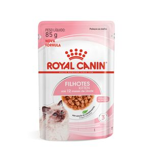Ração Úmida Royal Canin Kitten Gatos Filhotes - 85 g Ração Úmida Royal Canin Kitten Gatos Filhotes - 85 g