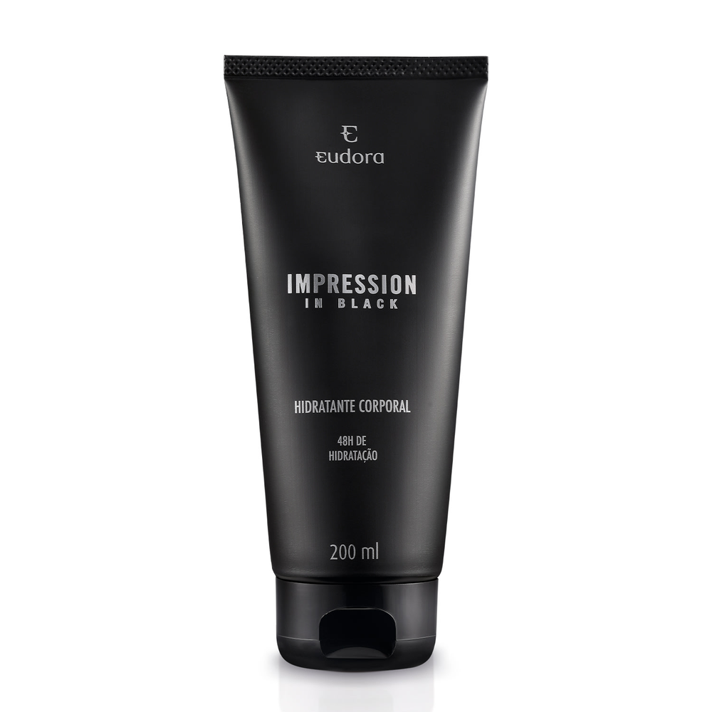 Loção Desodorante Hidratante Corporal Impression In Black 200ml Loção Desodorante Hidratante Corporal Impression In Black 200ml