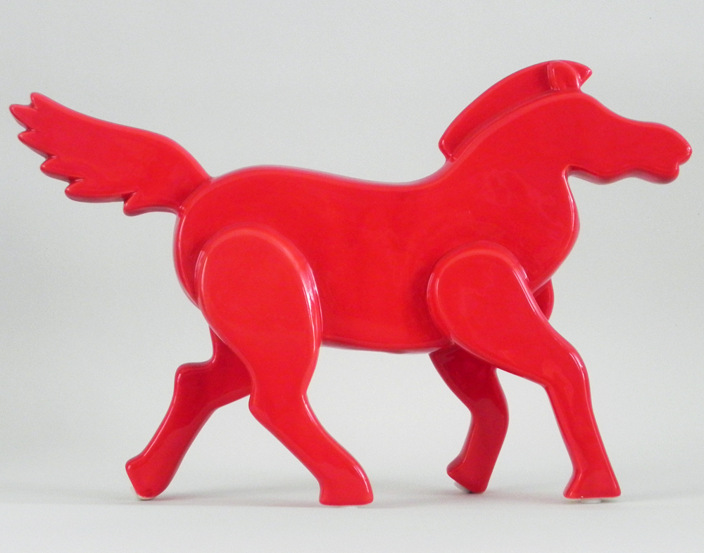 Enfeite - Cavalo vermelho Enfeite - Cavalo vermelho