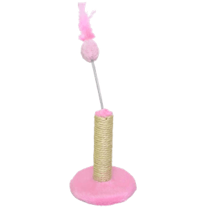 Arranhador Sisal Mini São Pet Rosa - Único Arranhador Sisal Mini São Pet Rosa - Único