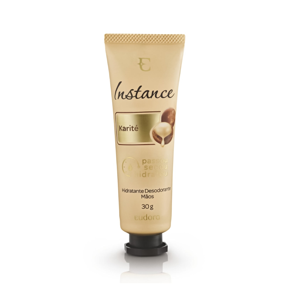 Creme Desodorante Hidratante Mãos Instance Karité 30g Creme Desodorante Hidratante Mãos Instance Karité 30g