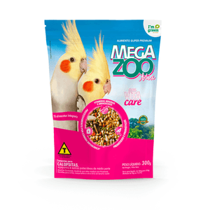 Ração para Calopsita Mix Megazoo - 300 g Ração para Calopsita Mix Megazoo - 300 g