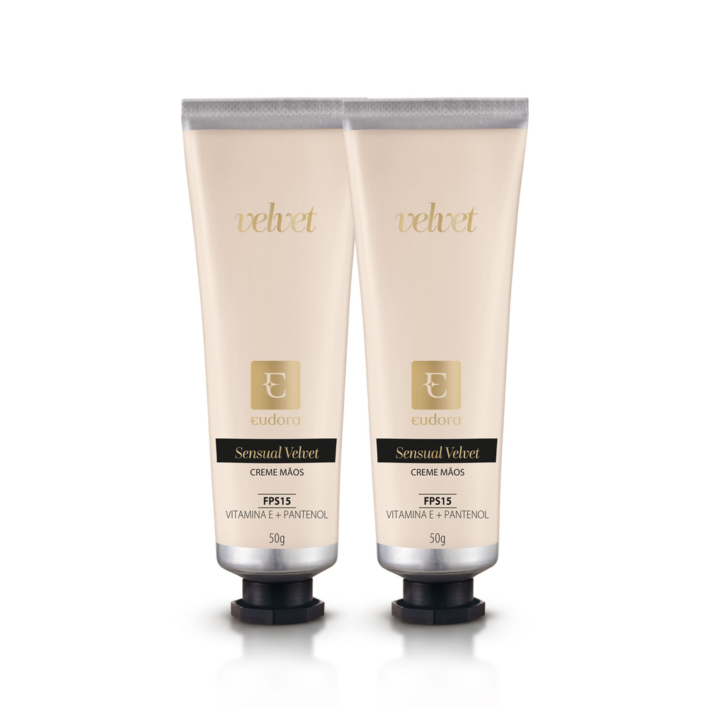 Combo Creme para Mãos Sensual Velvet (2 itens)