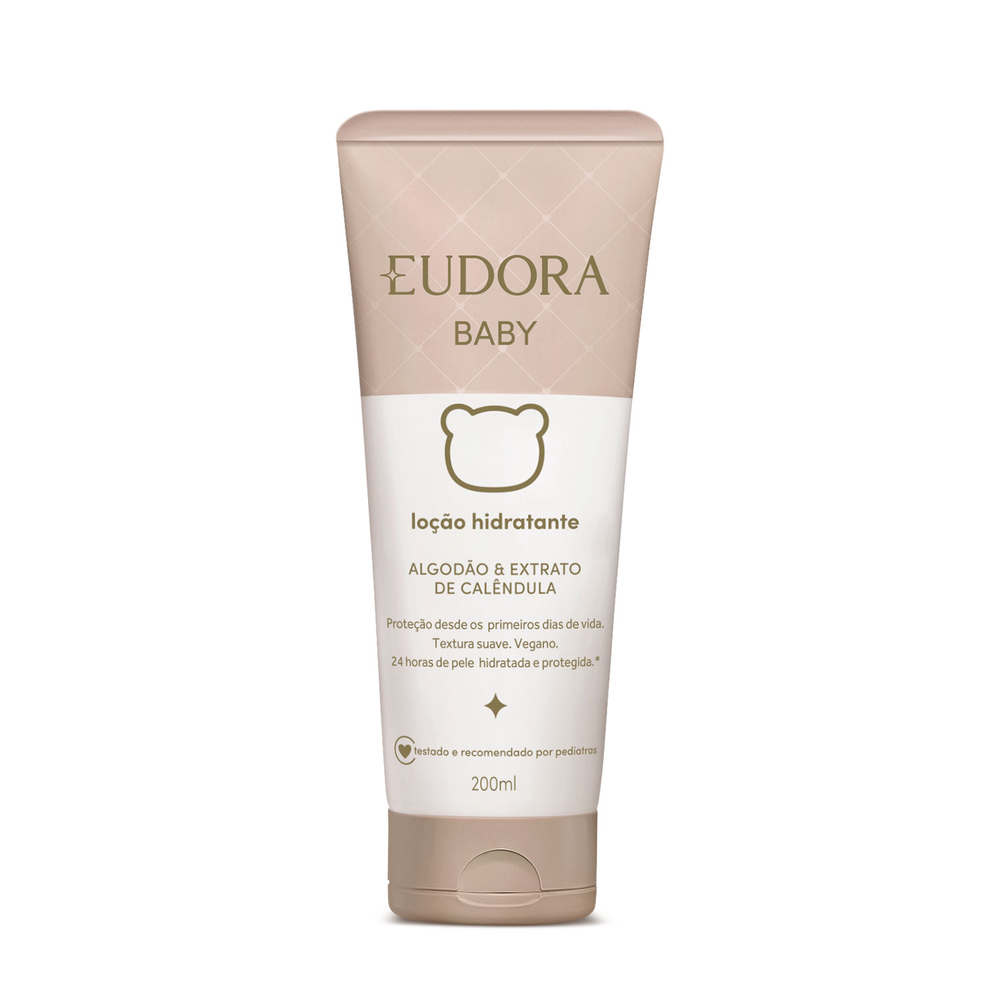Loção Hidratante Eudora Baby 200ml Loção Hidratante Eudora Baby 200ml