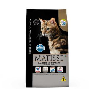 Ração Matisse Gatos Castrados Frango Ração Matisse Gatos Castrados Frango