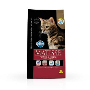 Ração Matisse Gatos Adultos Frango e Arroz Ração Matisse Gatos Adultos Frango e Arroz