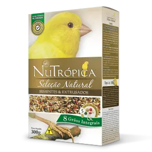 Ração Nutrópica Seleção Natural Canário - 300 g Ração Nutrópica Seleção Natural Canário - 300 g