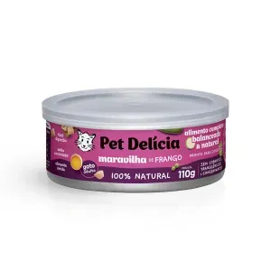 Ração Úmida Pet Delícia Gatos Maravilha de Frango Ração Úmida Pet Delícia Gatos Maravilha de Frango
