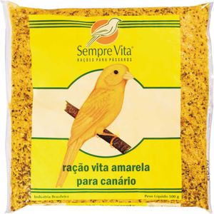 Ração para Canário Amarela Sempre Vita - 500 g Ração para Canário Amarela Sempre Vita - 500 g