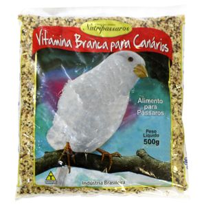 Ração para Canário Nutripássaros Vitamina Branca - 500 g Ração para Canário Nutripássaros Vitamina Branca - 500 g