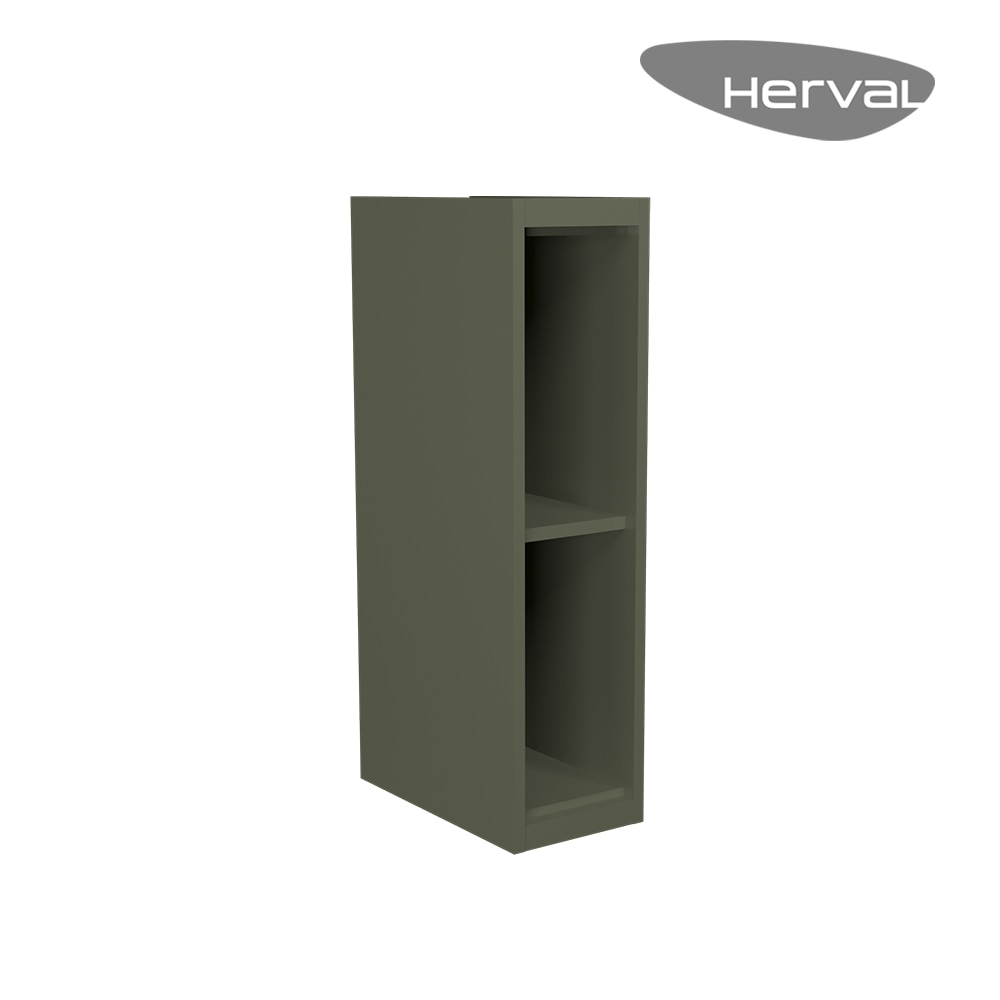Armário Aéreo de Cozinha 2 Nichos Herval Viana, MDF, Verde Hill Armário Aéreo de Cozinha 2 Nichos Herval Viana, MDF, Verde Hill