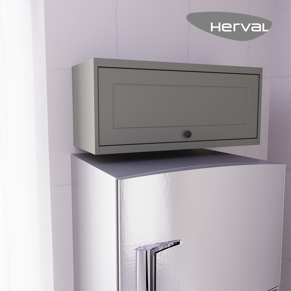 Armário Aéreo MDF Herval Viana, 1 Porta, Verde Hill, 80 Cm Armário Aéreo MDF Herval Viana, 1 Porta, Verde Hill, 80 Cm