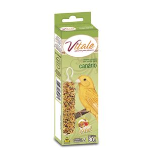 Bastão para Canário com Ovos e Mel Vitale - 80 g Bastão para Canário com Ovos e Mel Vitale - 80 g