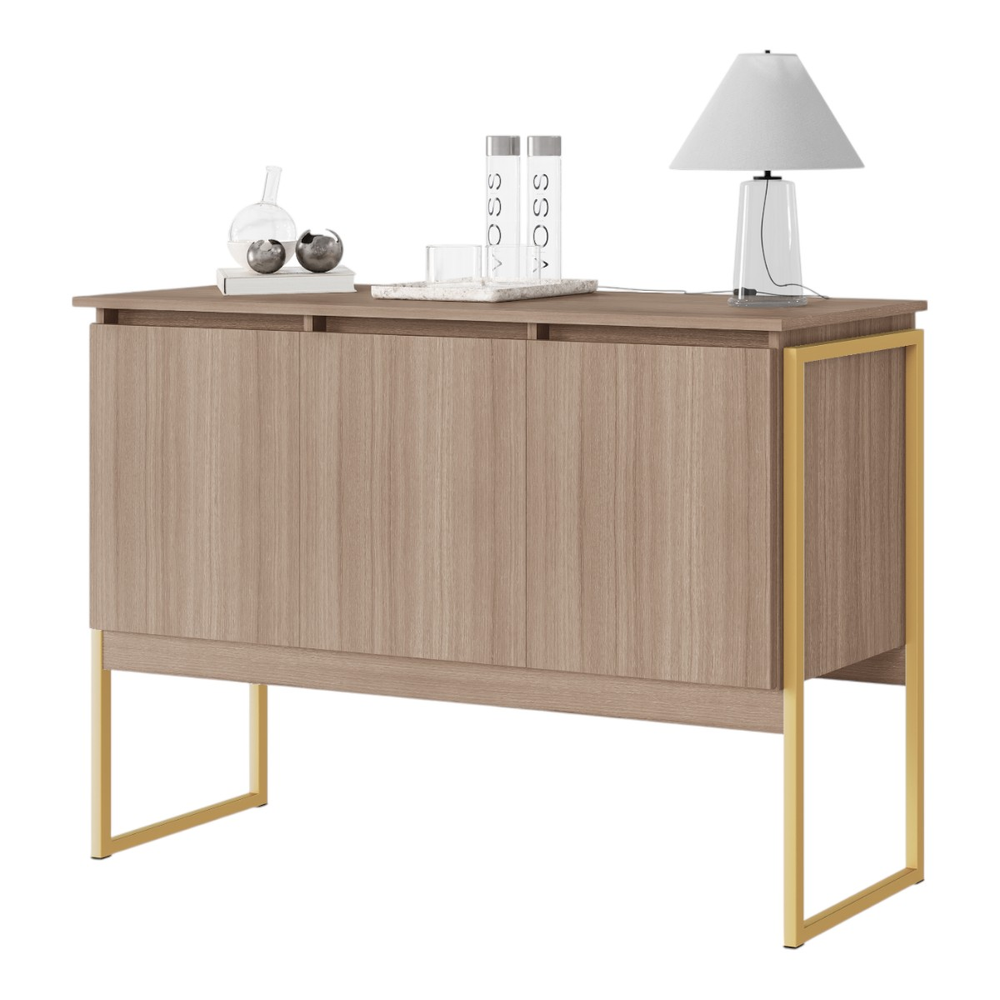 Buffet Classico 3 Portas Montana Dourado Buffet Classico 3 Portas Montana Dourado