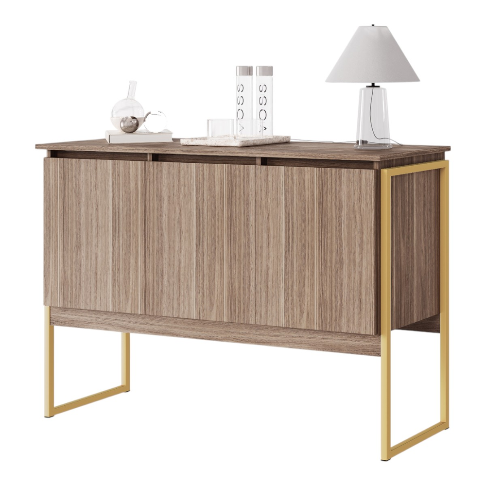 Buffet Classico 3 Portas Affara Dourado Buffet Classico 3 Portas Affara Dourado