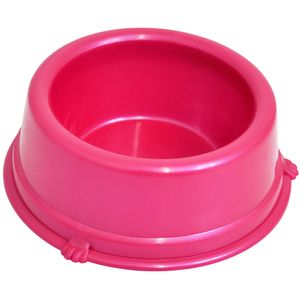 Comedouro Plástico Cães Rosa Triton Dog Comedouro Plástico Cães Rosa Triton Dog