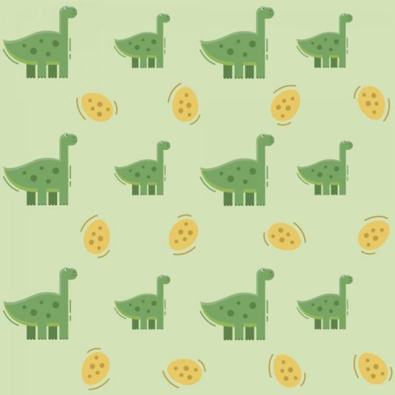 Papel de Parede Kids Dinossauros e Ovos Papel de Parede Kids Dinossauros e Ovos