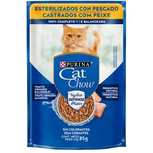 Ração Úmida Cat Chow Castrados Peixe - 85 g Ração Úmida Cat Chow Castrados Peixe - 85 g