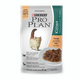 Ração Úmida Pro Plan Kitten Frango ao Molho - 85 g Ração Úmida Pro Plan Kitten Frango ao Molho - 85 g