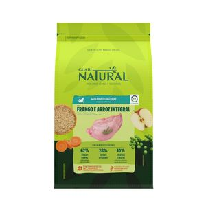 Ração Guabi Natural Gato Adulto Castrado Frango e Arroz Integral Ração Guabi Natural Gato Adulto Castrado Frango e Arroz Integral