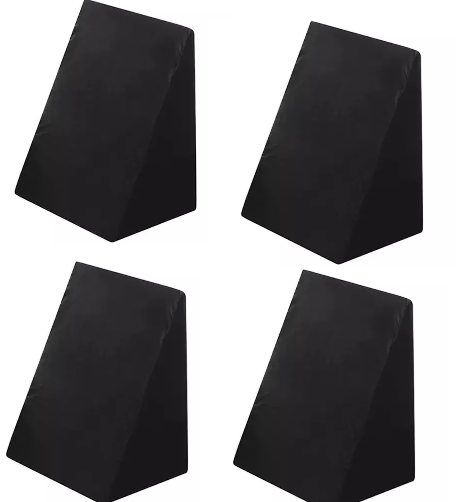 Kit 4 Travesseiros Encosto Triangular Preto Ortopédico Pós Cirúrgico Com Capa Tr Kit 4 Travesseiros Encosto Triangular Preto Ortopédico Pós Cirúrgico Com Capa Tr