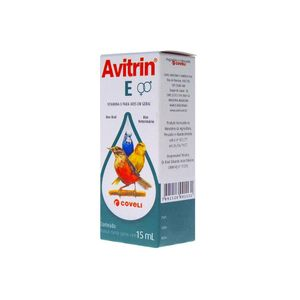 Avitrin Vitamina E para Pássaros - 15 ml Avitrin Vitamina E para Pássaros - 15 ml