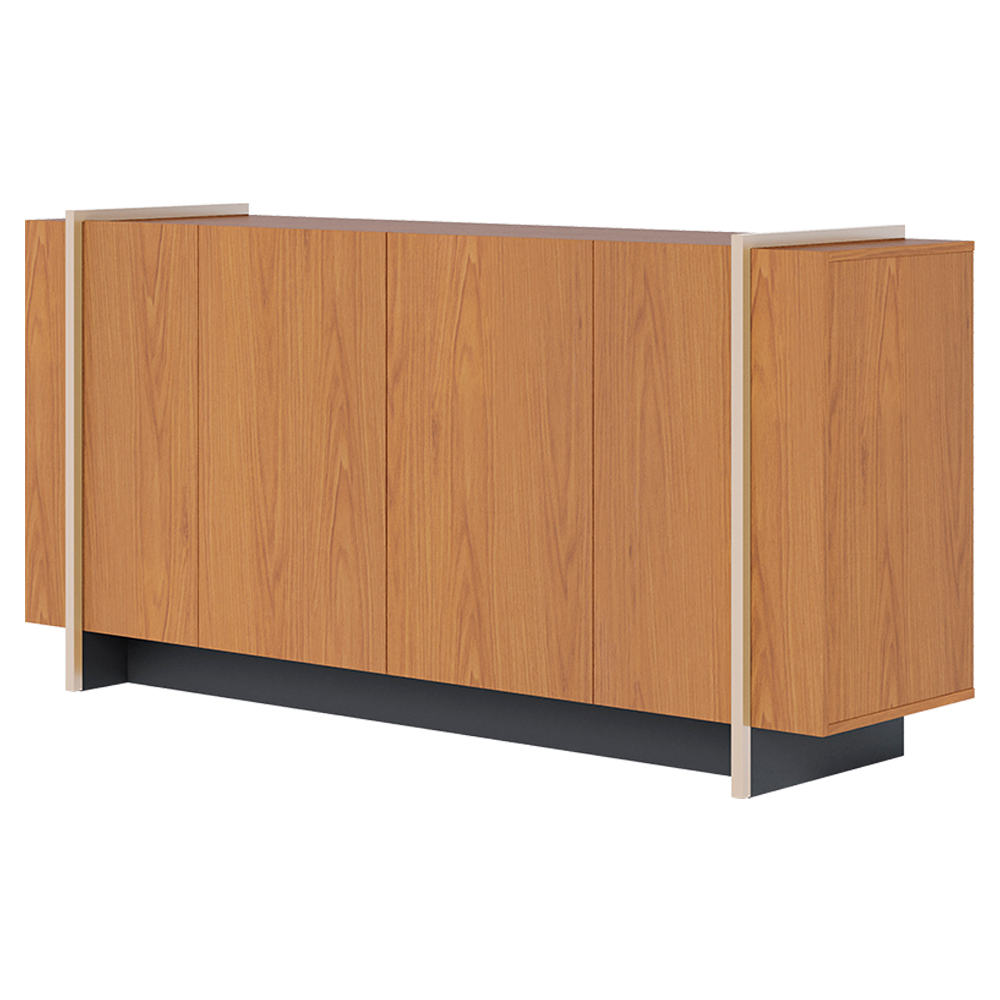 Balcao Buffet 160 cm Copacabana Dourado Freijo Colibri Balcao Buffet 160 cm Copacabana Dourado Freijo Colibri