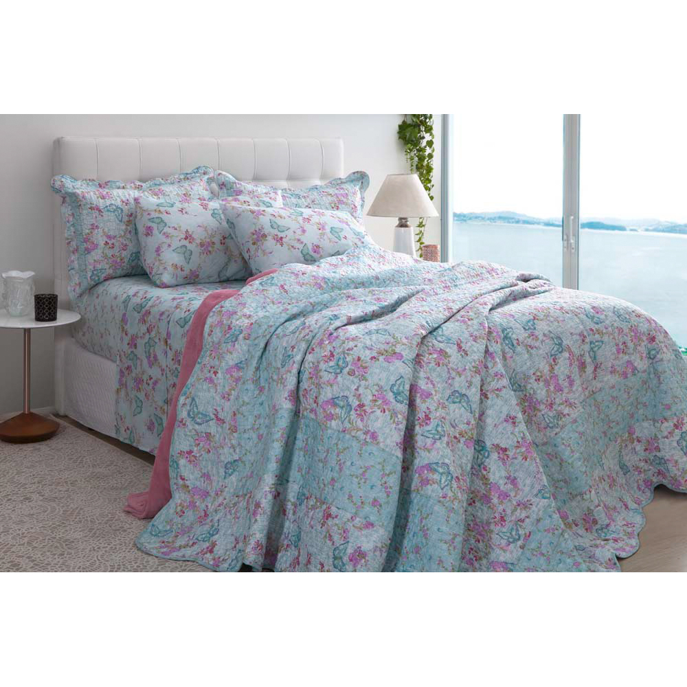 Jogo de Cama Solteiro 150 fios Attuale Skyler/AcquaCorttex Jogo de Cama Solteiro 150 fios Attuale Skyler/AcquaCorttex
